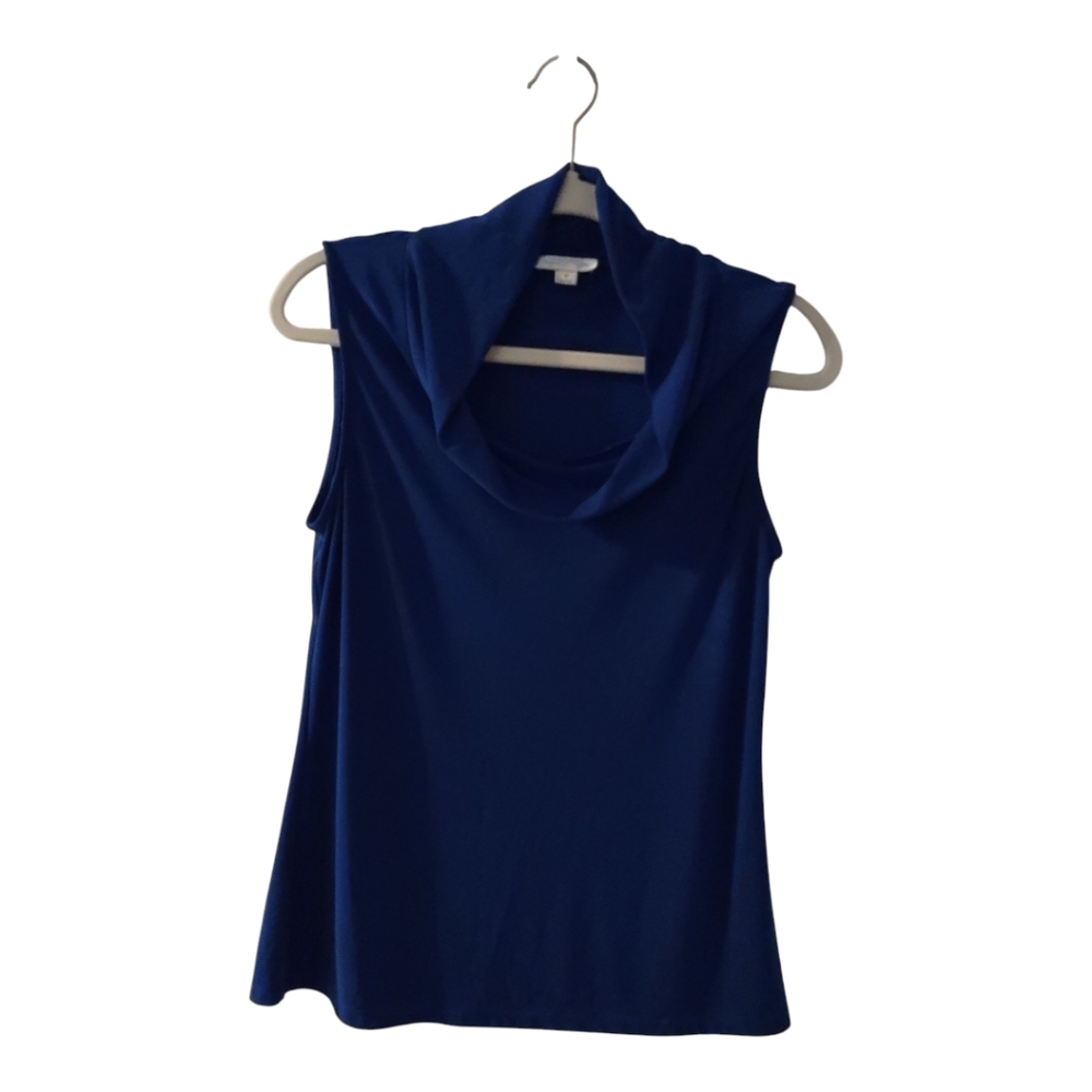 Tahari Arthur S. Levine Sleeveless Cowl Neck Top Women's Size: Medium